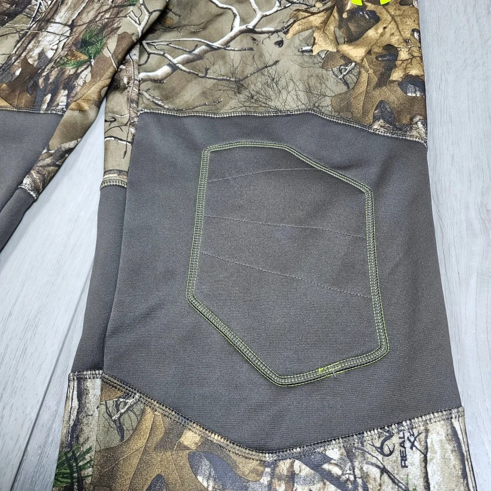 Under Armour Scent Control Pant Mens Extra Large Brown Realtree Camo Double Knee